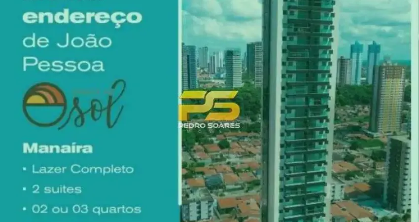 Apartamento com 3 quartos à venda na Rua Silvino Chaves, 861, Manaíra, João Pessoa