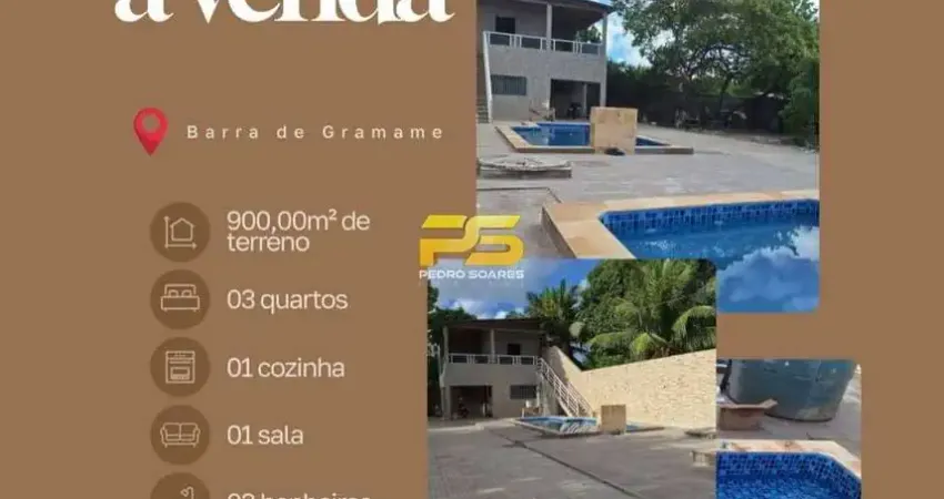 Casa com 3 quartos à venda na Rua Francisca Edite Fernandes Moreira, S/N, Barra de Gramame, João Pessoa