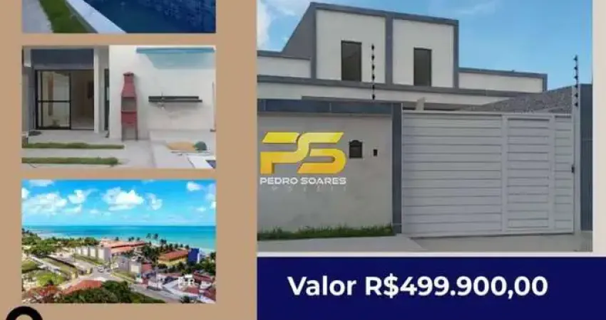 Casa com 3 quartos à venda na Rua projetada, S/n, Carapibus, Conde