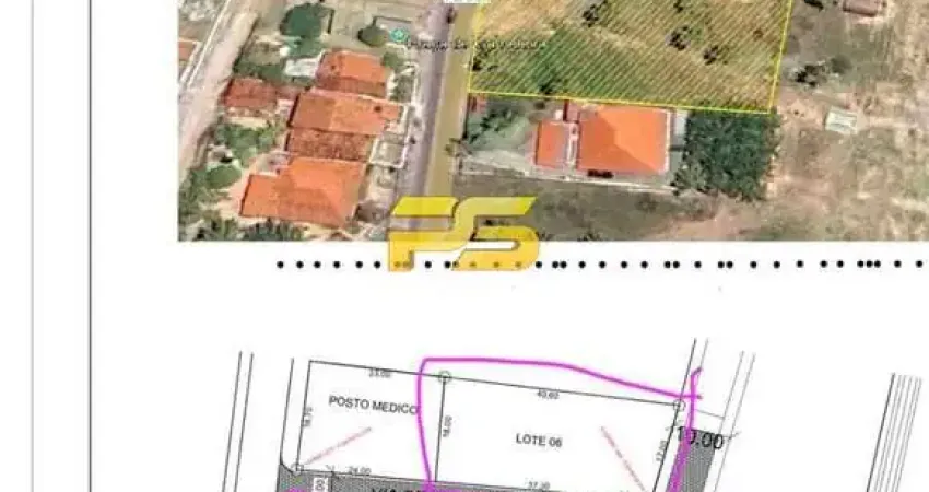 Terreno à venda na Rua Otávio M. Falcão, s/n, Balneario, Lucena