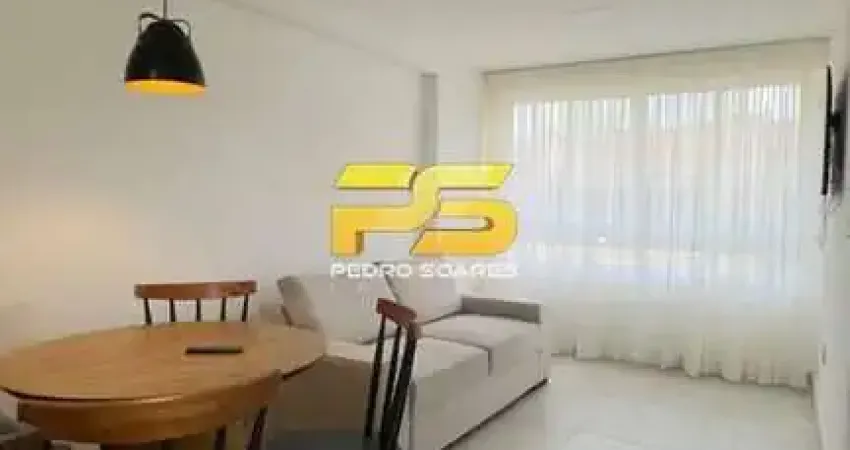 Apartamento mobiliado para locação no bairro do cabo branco em joão pessoa - pb