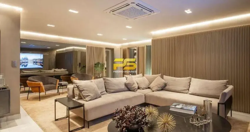 Apartamento alto padrão com vista mar a venda no bairro do altiplano cabo branco em joão pessoa - pb