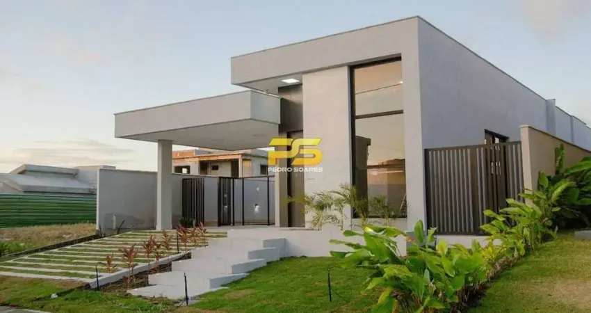 Casa alto padrão a venda no condomínio alphaville paraiba em bayeux