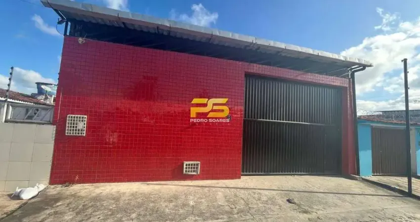 Excelente galpão com 250 metros a venda no bairro de tibiri em santa rita - pb