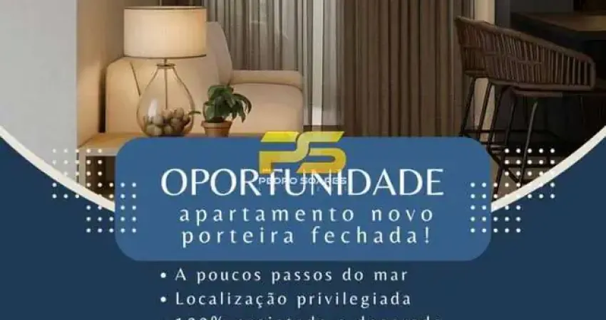 Oportunidade apartamento de 2 quartos a venda no bairro de camboinha em cabedelo - pb