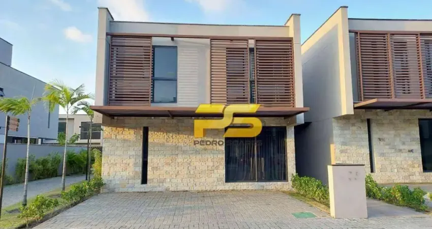Casa com 4 dormitórios para alugar, 205 m² por r$ 15.000/mês - amazônia park - cabedelo/pb