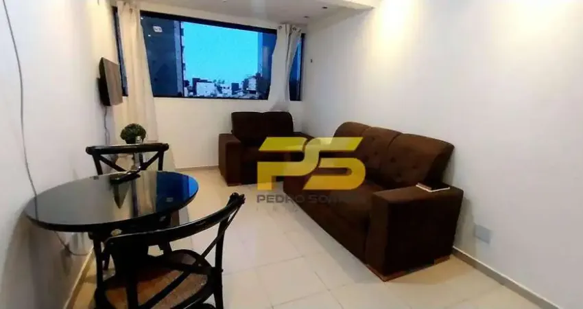 Apartamento com 1 dormitório para alugar, 50 m² por r$ 2.500/mês - bessa - joão pessoa/pb