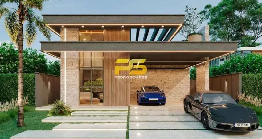 CASA DE ALTO PADRAO EM CONDOMÍNIO FECHADO COM 190m² DE ÁREA PRIVADO À VENDA