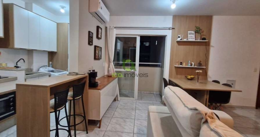 Apartamento 02 dormitórios à venda em Biguaçu Jardim Janaína Sacada com churrasqueira