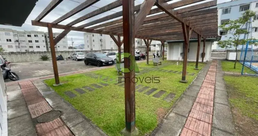 Apartamento para alugar com 2 quartos semi mobiliado em biguaçu/fundos!