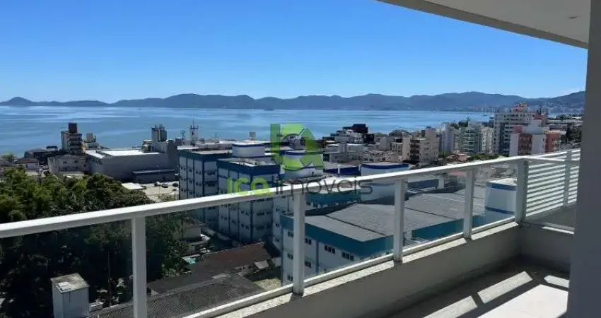 Apartamento à venda em são josé-sc, barreiros: 2 quartos, 2 suítes, 1 sala, 3 banheiros, 2 vagas de garagem, 93m² - vista livre para o mar!
