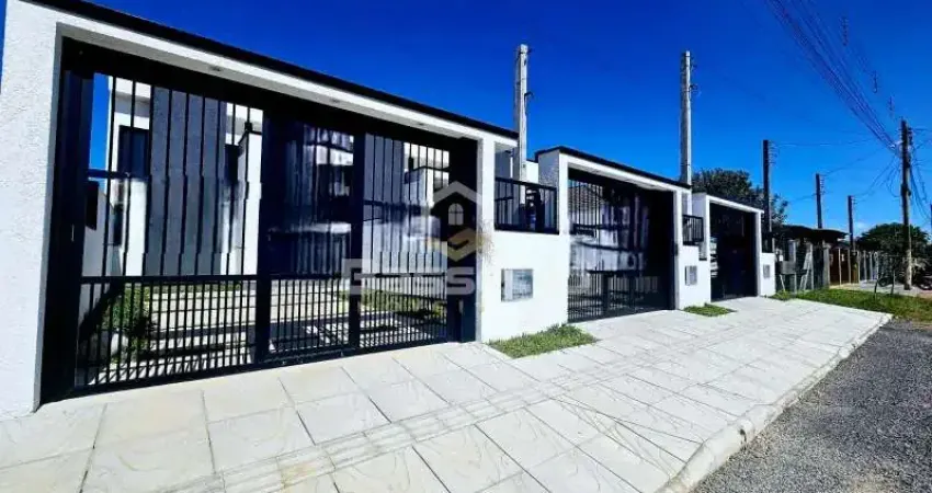 Casa nova com excelente acabamento em nova tramandaí e 3 quartos