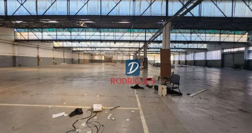 Galpão para alugar, 5304 m² por r$ 120.000,00/mês - canhema - diadema/sp