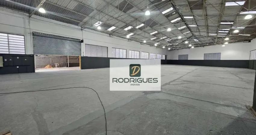 Galpão para alugar, 1700 m² por R$ 35.000,00/mês - Serraria - Diadema/SP