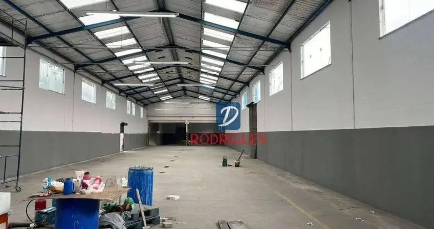 Galpão para alugar, 1368 m² por r$ 30.000,00/mês - cooperativa - são bernardo do campo/sp