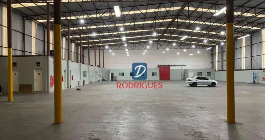 Galpão para alugar, 2000 m² por r$ 52.000,00/mês - vila nogueira - diadema/sp
