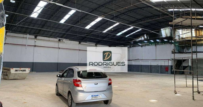 Galpão para alugar, 2200 m² por R$ 49.000,00/mês - Parque Real - Diadema/SP