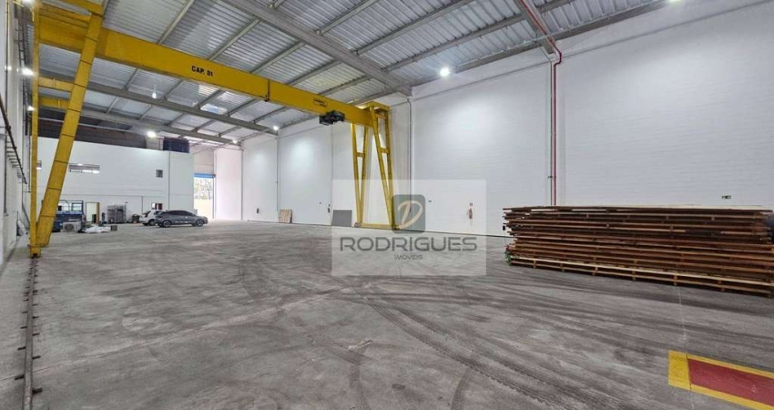 Galpão para alugar, 1537 m² por R$ 44.000,00/mês - Planalto - São Bernardo do Campo/SP