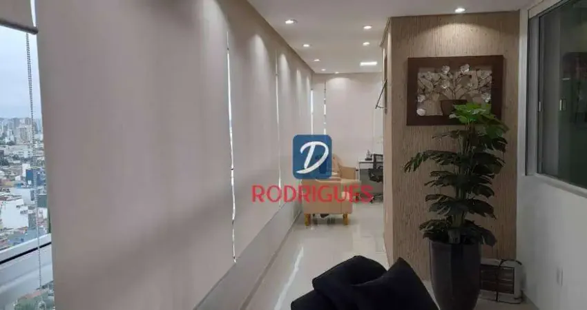 Apartamento com 3 dormitórios para alugar, 190 m² por R$ 9.500/mês - Jardim do Mar - São Bernardo do Campo/SP