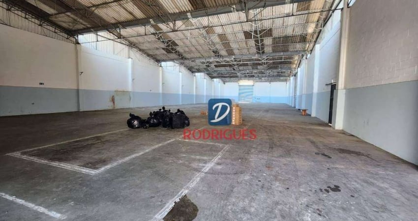Galpão para alugar, 1709 m² por R$ 32.000,00/mês - Serraria - Diadema/SP