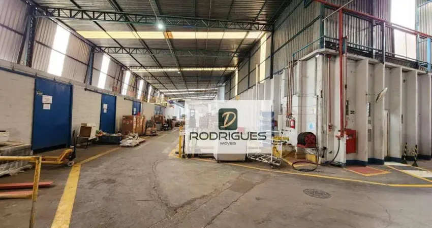 Galpão para alugar, 7500 m² por r$ 120.000,00/mês - eldorado - diadema/sp