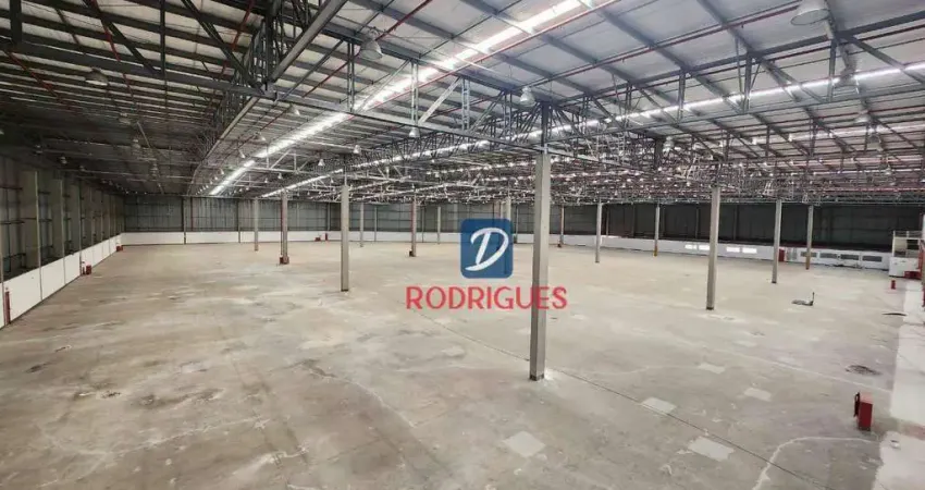 Galpão para alugar, 14531 m² por r$ 392.337,00/mês - alvarenga - são bernardo do campo/sp