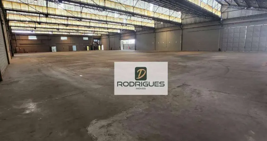 Galpão para alugar, 4120 m² por r$ 100.000,00/mês - assunção - são bernardo do campo/sp