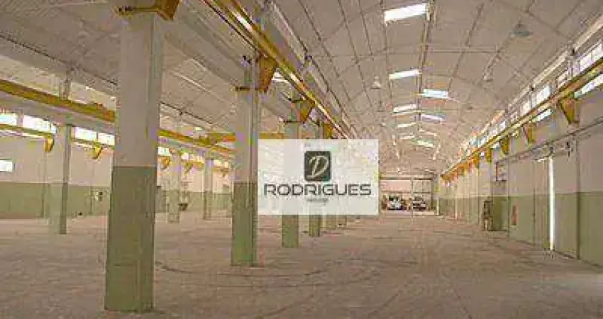 Galpão para alugar, 4400 m² por r$ 85.000,00/mês - vila nogueira - diadema/sp