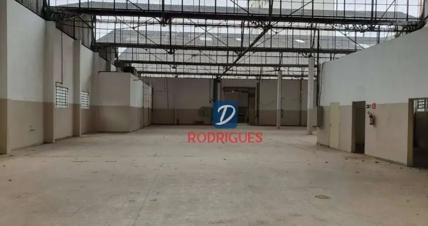 Galpão para alugar, 5400 m² por r$ 70.000,00/mês - campanário - diadema/sp