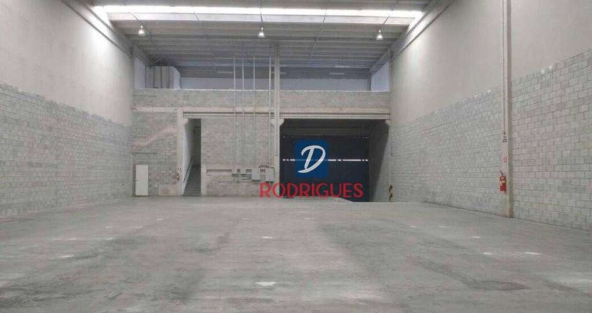 Galpão para alugar, 1025 m² por R$ 35.499,00/mês - Vila São José - Diadema/SP