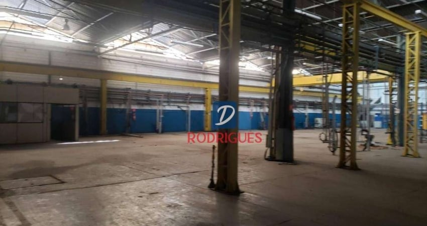 Galpão, 6813 m² - venda por R$ 19.000.000,00 ou aluguel por R$ 95.000,00/mês - Canhema - Diadema/SP