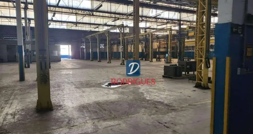 Galpão, 6813 m² - venda por r$ 19.000.000,00 ou aluguel por r$ 95.000,00/mês - canhema - diadema/sp