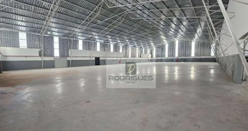 Galpão para alugar, 4395 m² por r$ 130.000,00/mês - campanário - diadema/sp