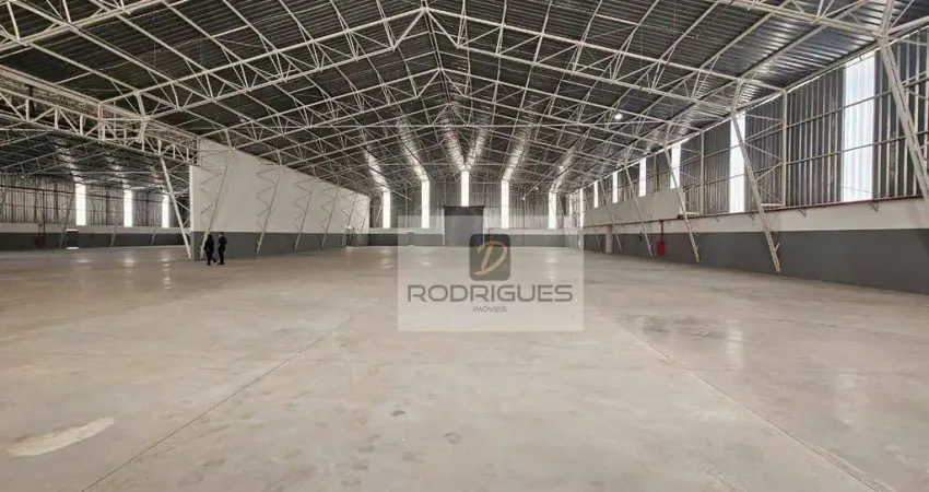 Galpão para alugar, 4395 m² por r$ 130.000,00/mês - campanário - diadema/sp