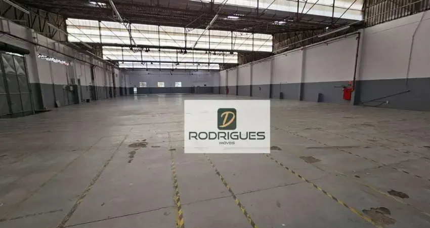 Galpão para alugar, 2200 m² por r$ 45.000,00/mês - jardim santa elizabeth - diadema/sp