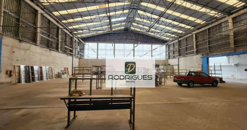 Galpão para alugar, 3800 m² por r$ 60.000,00/mês - cooperativa - são bernardo do campo/sp