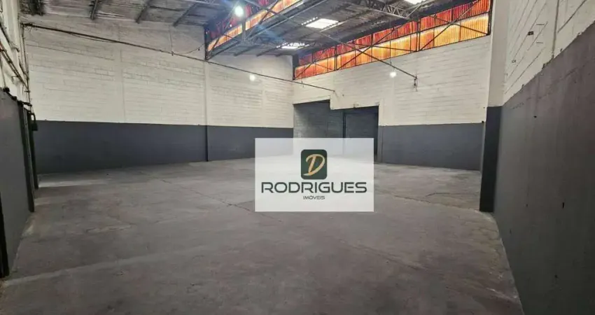 Galpão para alugar, 650 m² por R$ 12.500/mês - Vila Conceição - Diadema/SP