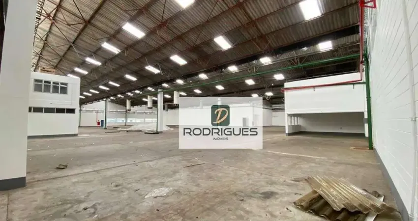 Galpão, 7973 m² - venda por r$ 25.000.000 ou aluguel por r$ 128.000/mês - cidade aracilia - guarulhos/sp