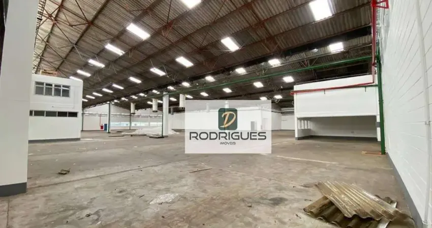 Galpão, 7973 m² - venda por r$ 25.000.000 ou aluguel por r$ 128.000/mês - cidade aracilia - guarulhos/sp