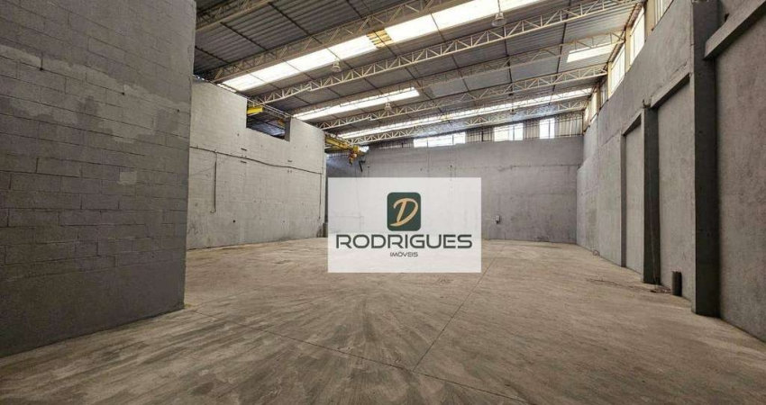 Galpão para alugar, 718 m² por R$ 15.500,00/mês - Jardim Maria Helena(Serraria) - Diadema/SP