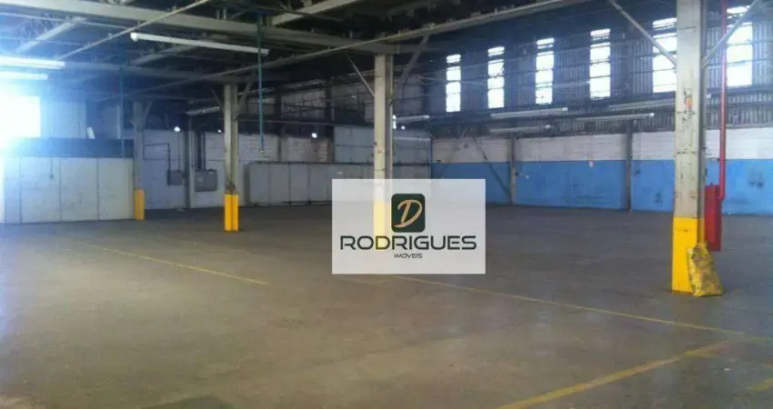 Galpão para alugar, 1316 m² por r$ 26.000/mês - centro - diadema/sp