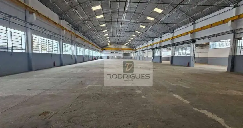 Galpão, 3761 m² - venda por r$ 11.000.000,00 ou aluguel por r$ 75.000,00/mês - campanário - diadema/sp