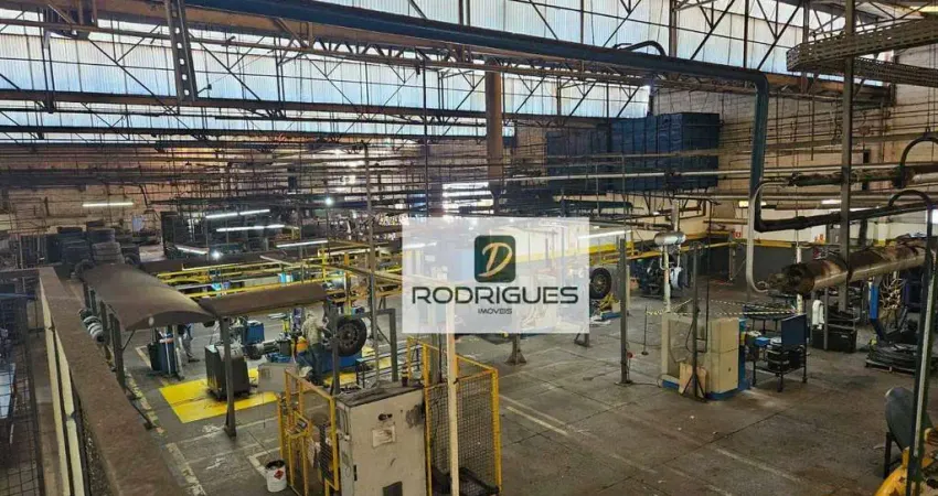 Galpão para alugar, 6500 m² por r$ 130.000,00/mês - planalto - são bernardo do campo/sp