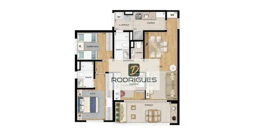 Apartamento com 3 dormitórios à venda, 85 m² por R$ 760.000,00 - Vila Conceição - Diadema/SP