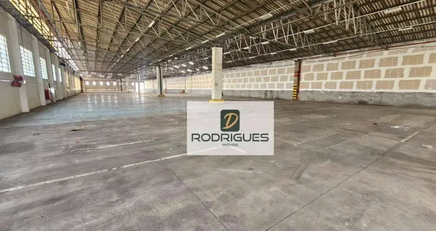 Galpão para alugar, 1800 m² por r$ 59.400,00/mês - planalto - são bernardo do campo/sp