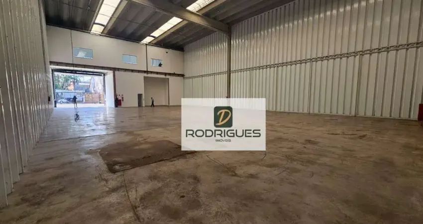 Galpão para alugar, 852 m² por r$ 33.400,00/mês - jardim ruyce - diadema/sp