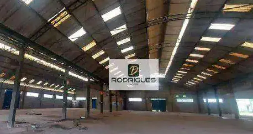 Galpão, 9000 m² - venda por r$ 22.000.000,00 ou aluguel por r$ 150.000,00/mês - jardim luana - itaquaquecetuba/sp