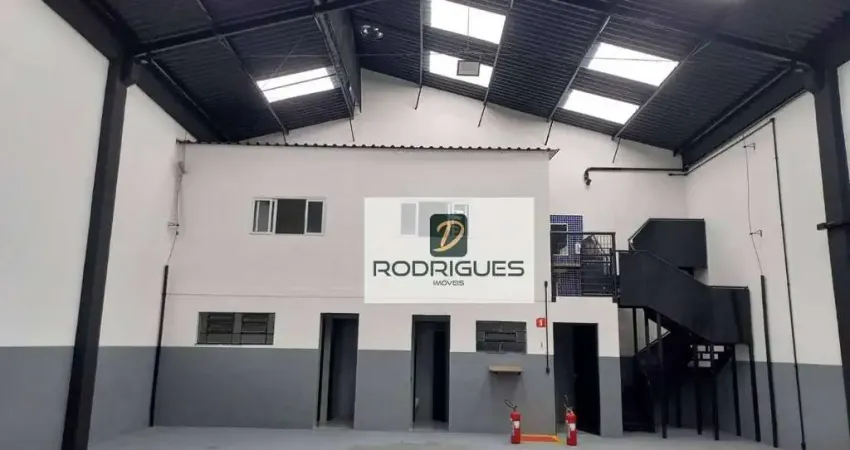 Galpão, 636 m² - venda por R$ 2.500.000 ou aluguel por R$ 15.000/mês - Vila Santa Luzia - São Bernardo do Campo/SP