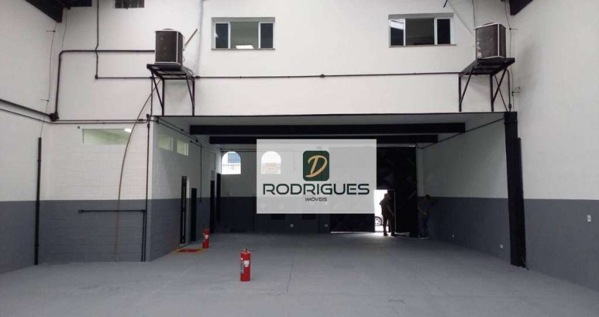 Galpão, 636 m² - venda por R$ 2.500.000 ou aluguel por R$ 15.000/mês - Vila Santa Luzia - São Bernardo do Campo/SP