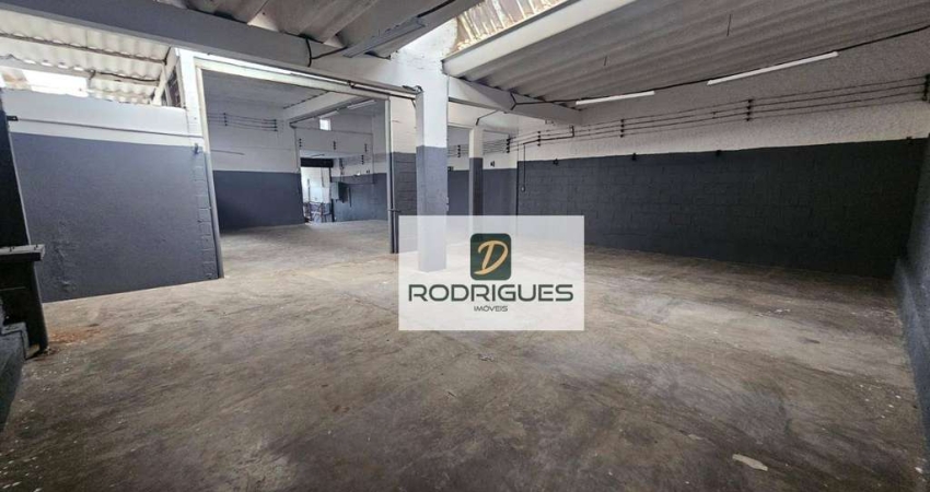 Galpão para alugar, 300 m² por R$ 5.389,10/mês - Serraria - Diadema/SP